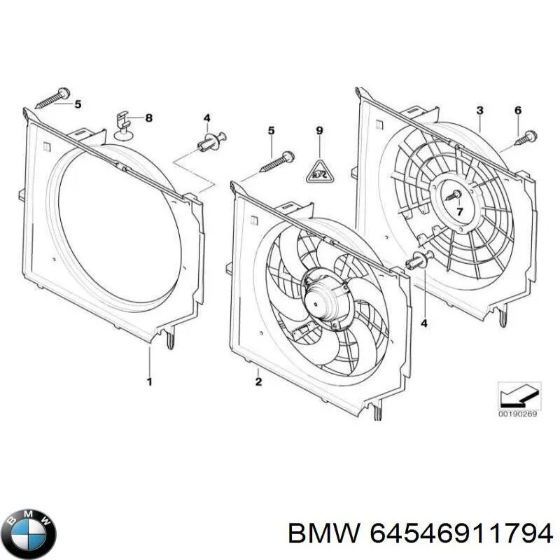  BMW 64546911794 ціна, від 21.53 USD