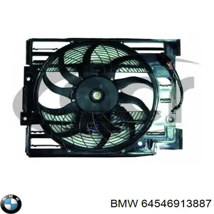 Купити 64546913887 BMW Дифузор вентилятора