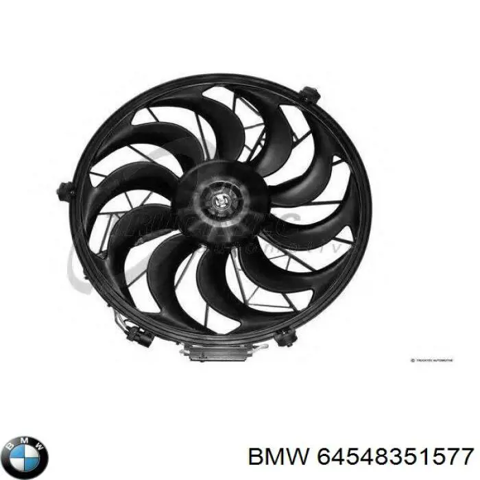Купити 64548351577 BMW Вентилятор радіатора кондиціонера