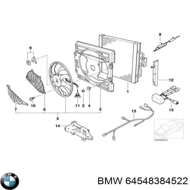  BMW 64548384522 ціна, від 177.33 USD