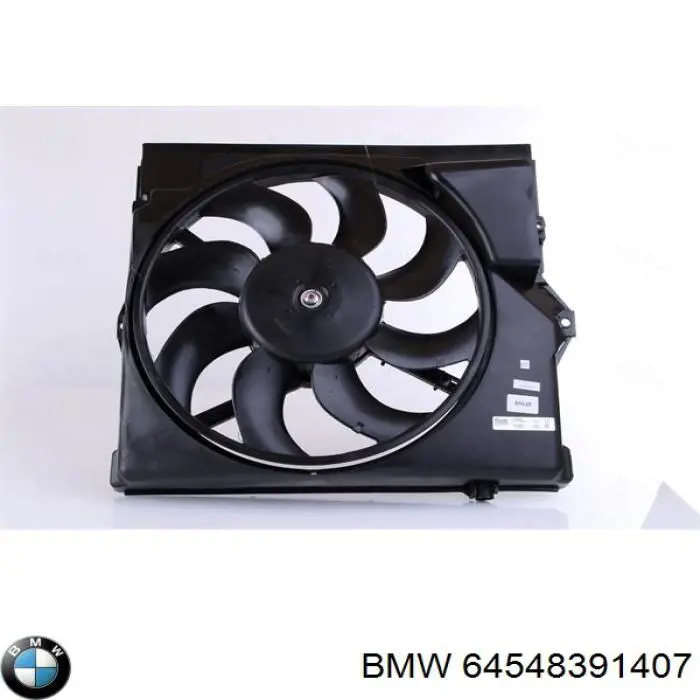Дифузор (кожух) радіатора кондиціонера на BMW 3 (E36)