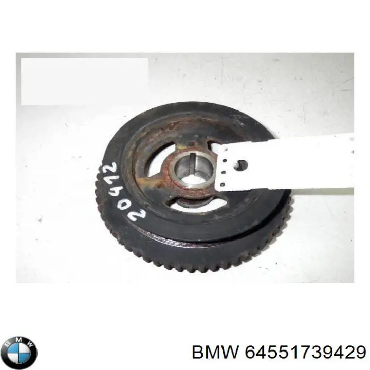 Шків колінвала (демпфер ) BMW 64551739429 ціна, від 12.43 USD