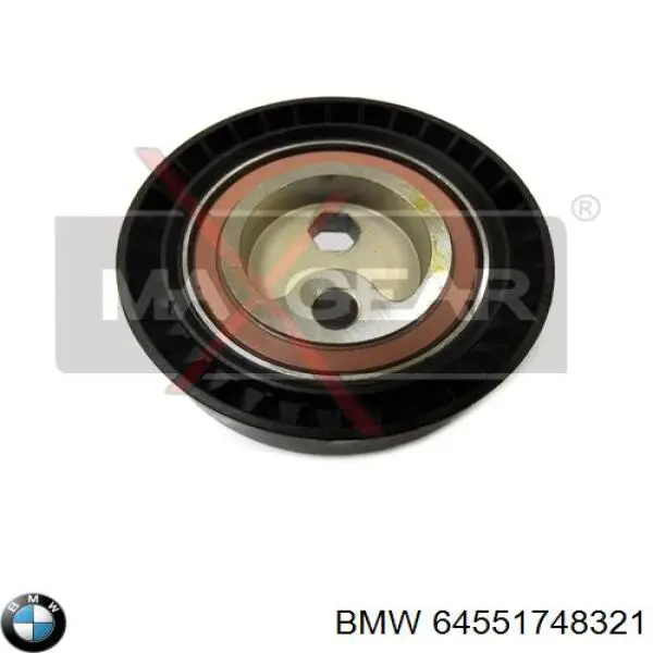 Натяжний ролик BMW 64551748321 ціна, від 29.97 USD