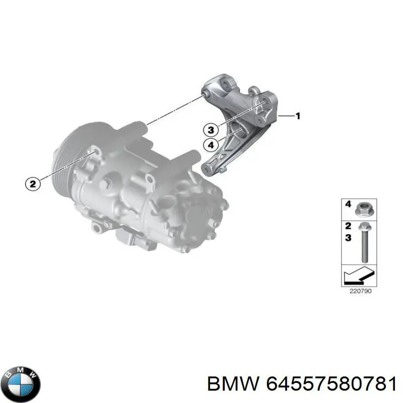  64557580781 BMW