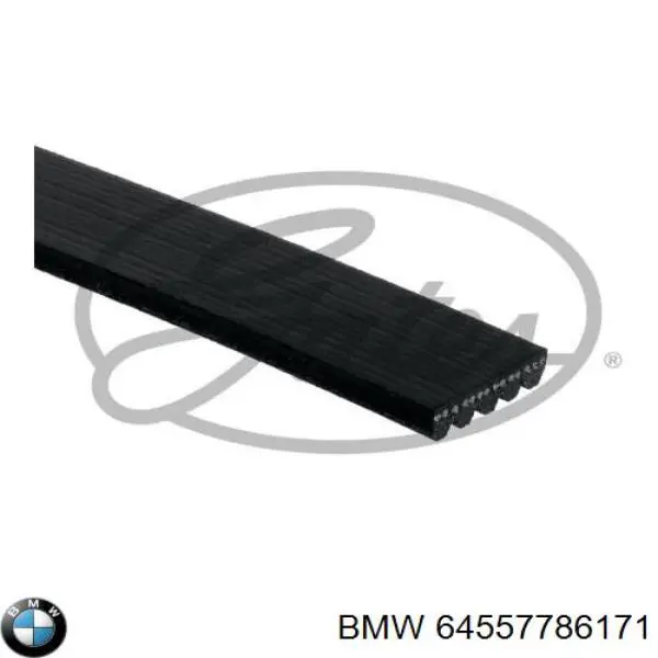 Ремінь генератора 64557786171 BMW