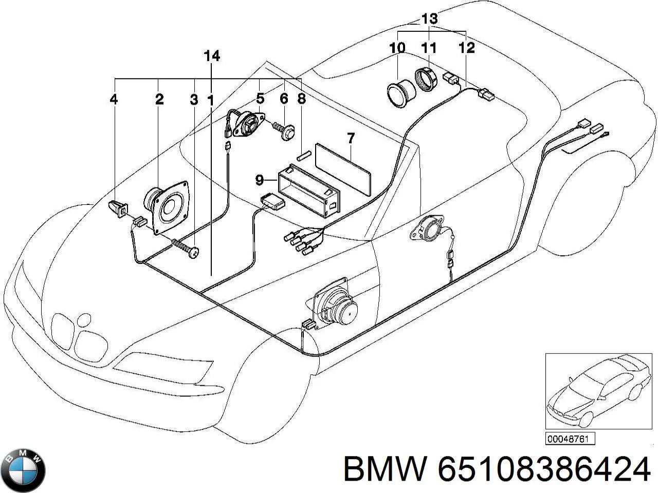 65108386424 BMW 