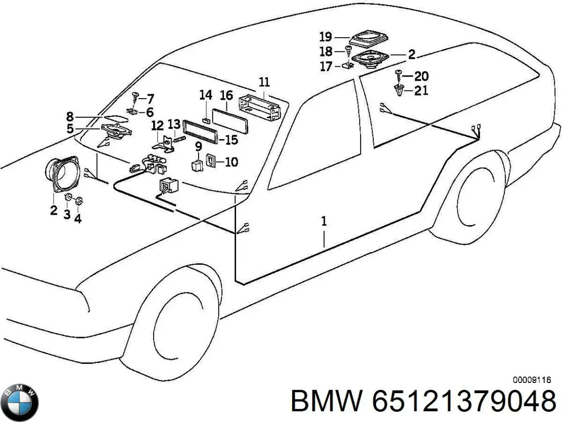 65121379048 BMW 