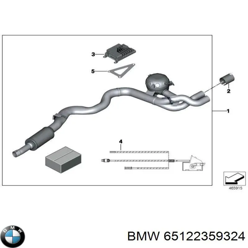  BMW 65122359324 ціна, від 408.37 USD