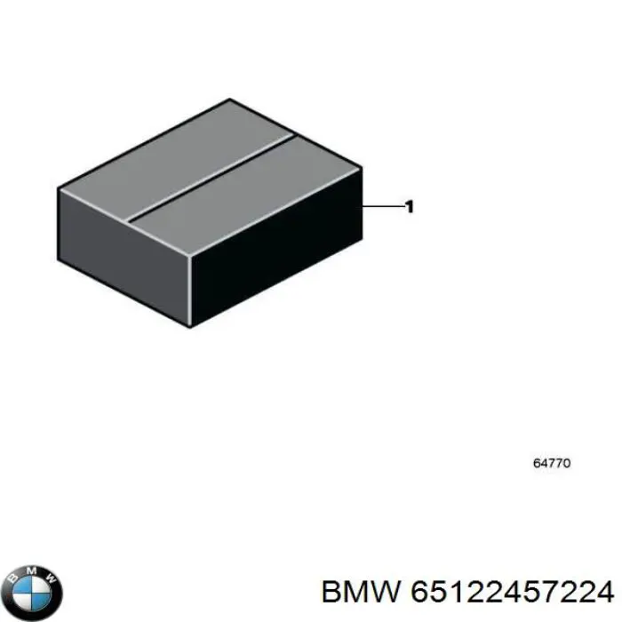  BMW 65122293606 ціна, від 80.16 USD