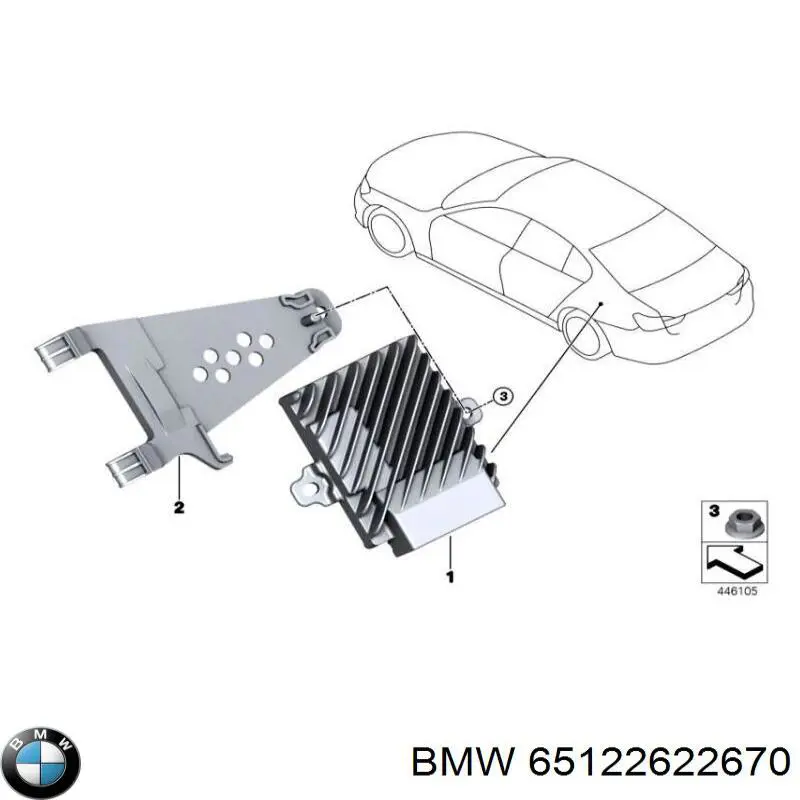 65125A11FA2 BMW 