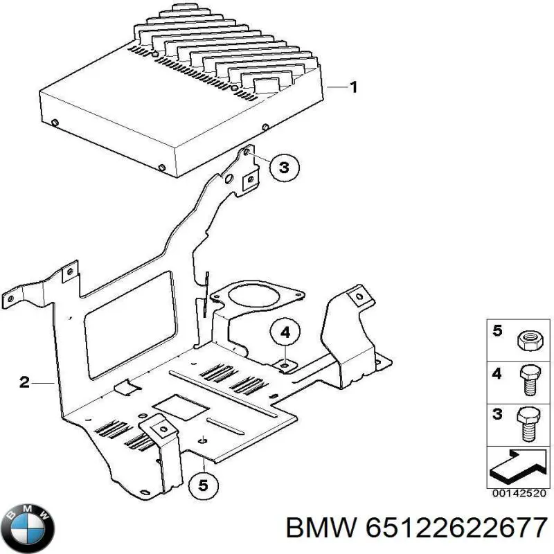 Купити 65129312666 BMW 