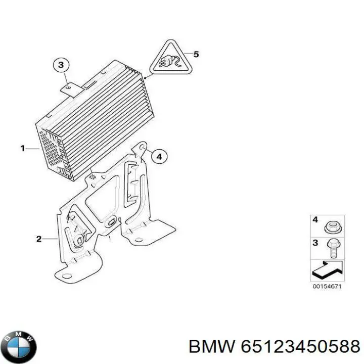  65123450588 BMW