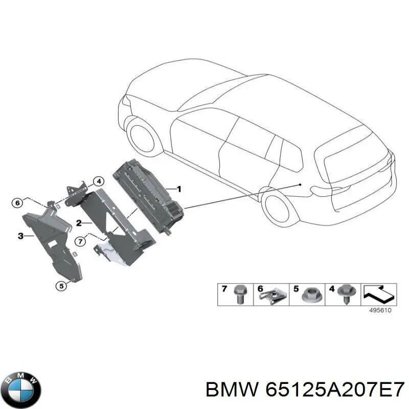  65125A207E7 BMW