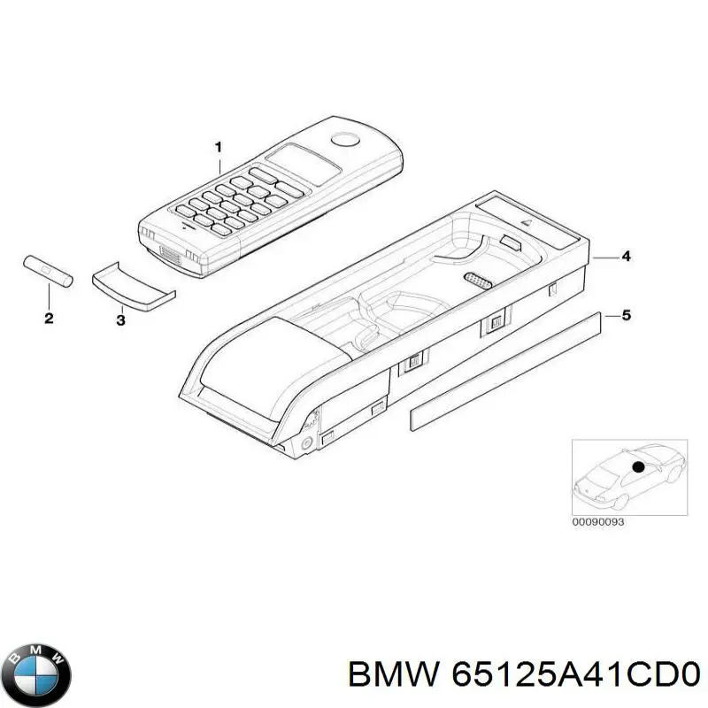 65125A41CD0 BMW 