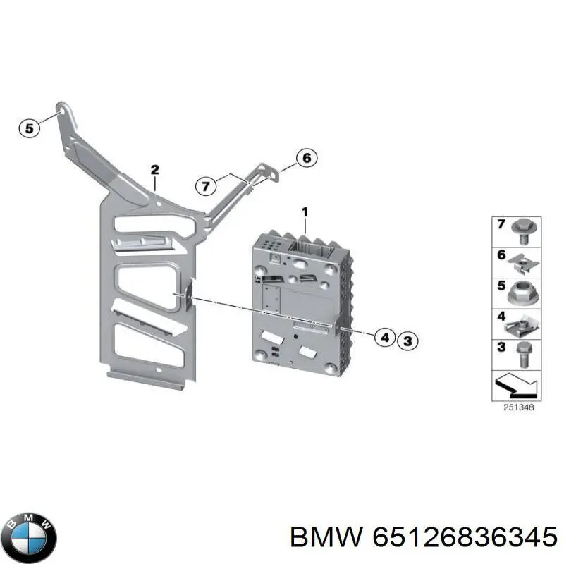  65126836345 BMW