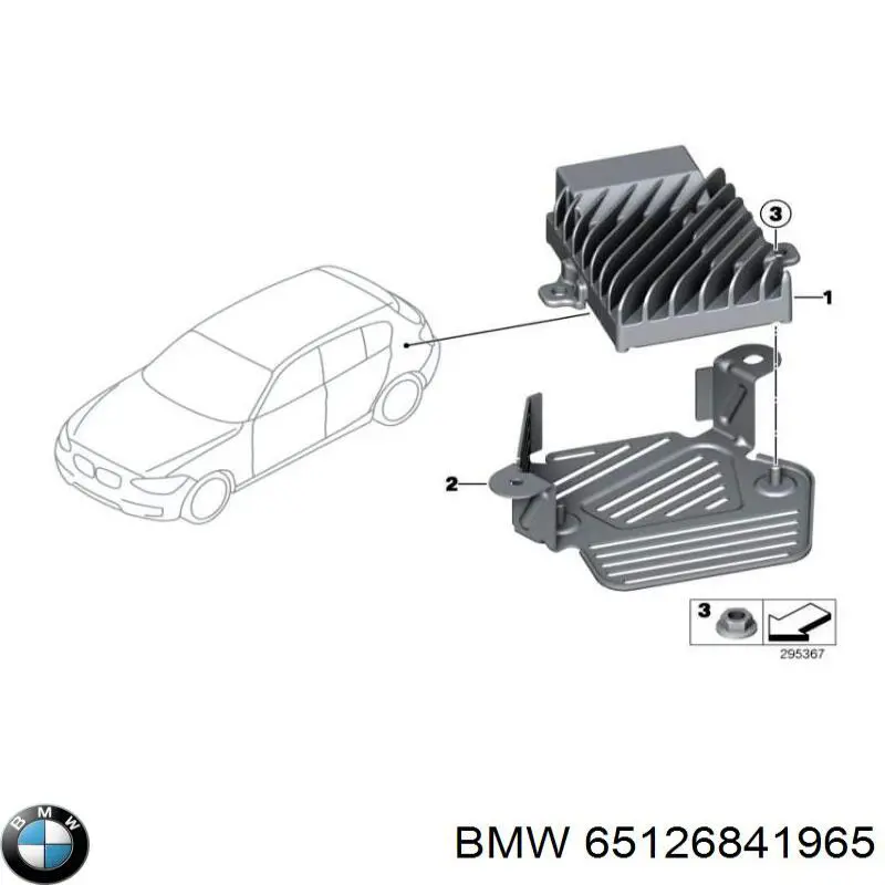  BMW 65126841965 ціна, від 112.87 USD