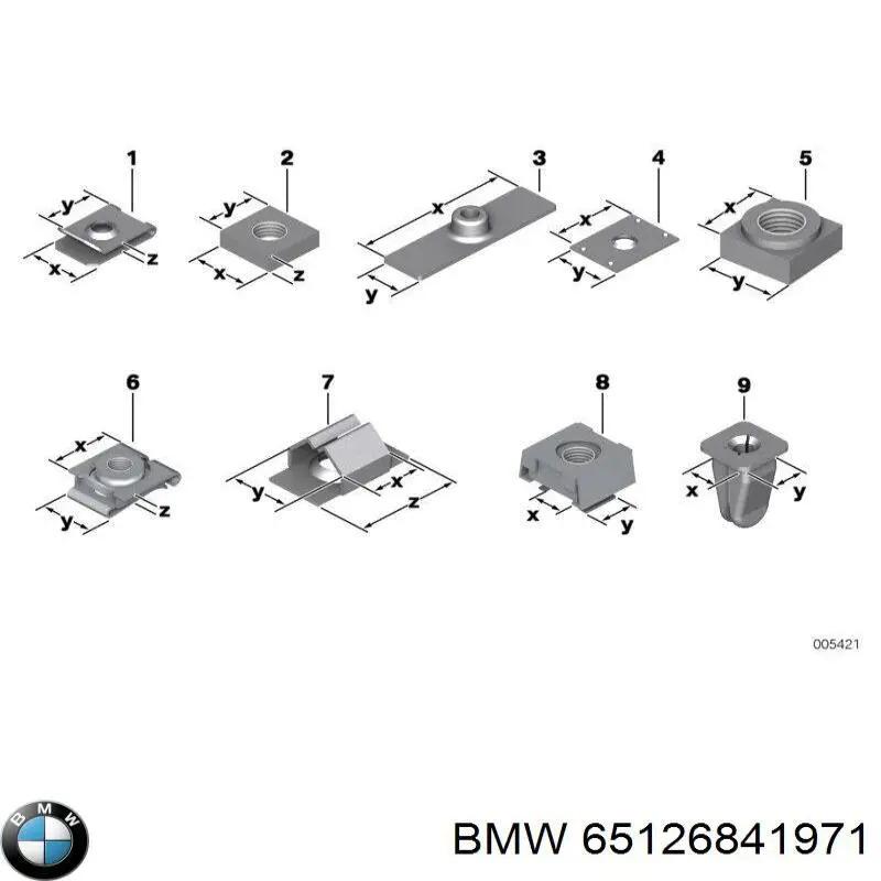  BMW 65129322686 ціна, від 131.89 USD