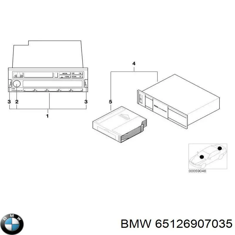  BMW 65126907035 ціна, від 38.01 USD