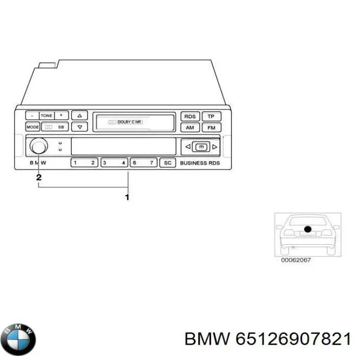 65126907821 BMW 