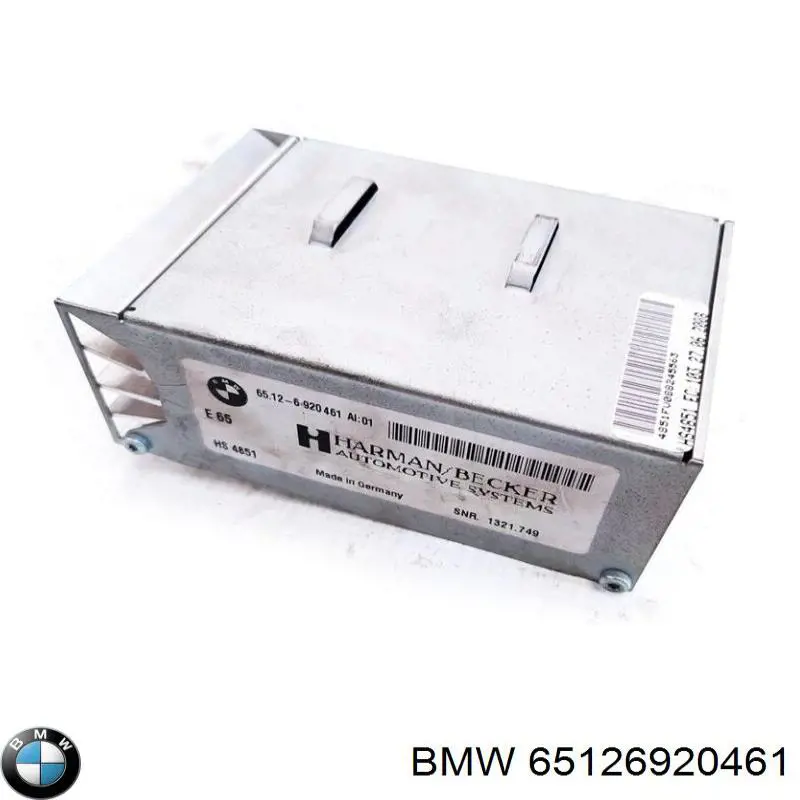 Підсилювач звуку аудіосистеми 6920461 BMW