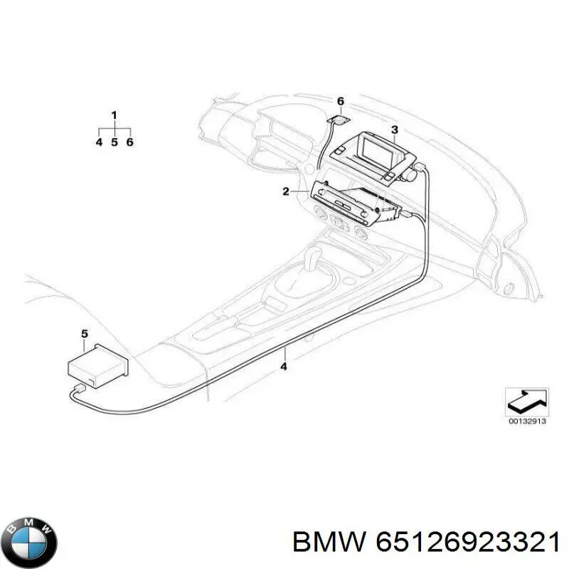 Купити 65126923321 BMW 