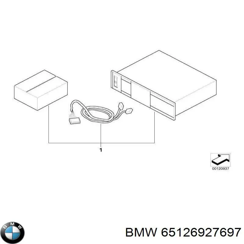 Купити 65126927697 BMW 