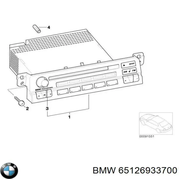 65128387507 BMW 