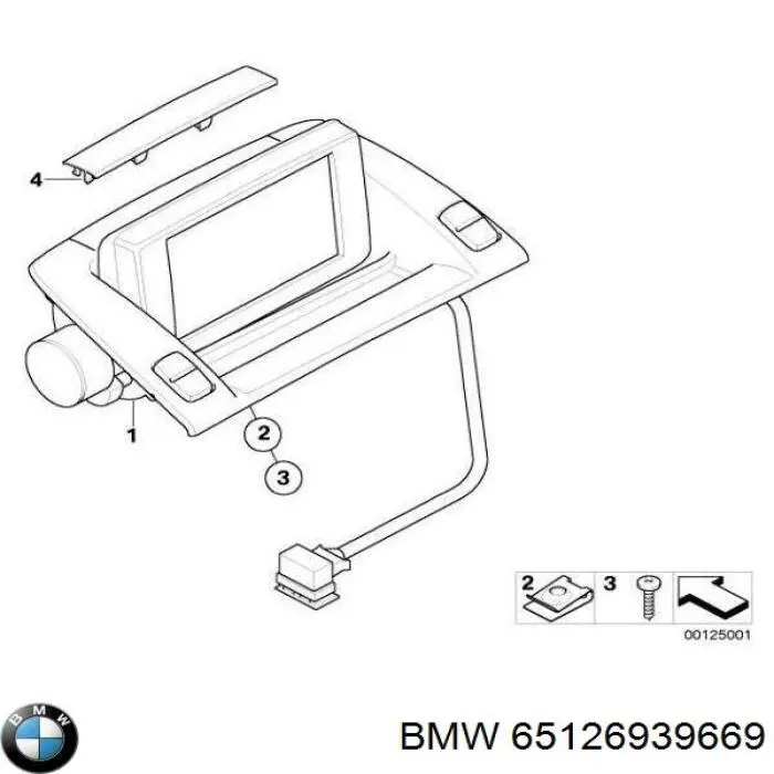 Купити 65126939669 BMW 