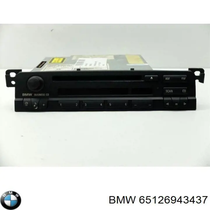 Магнітола (радіо AM/FM) BMW 65126939664 ціна, від 84.36 USD