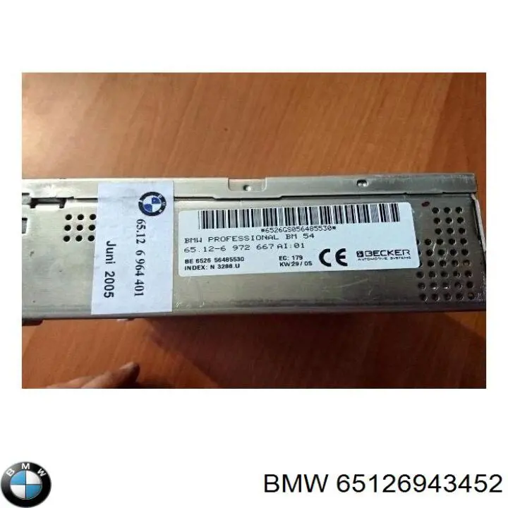  BMW 65126943452 ціна, від 163.43 USD