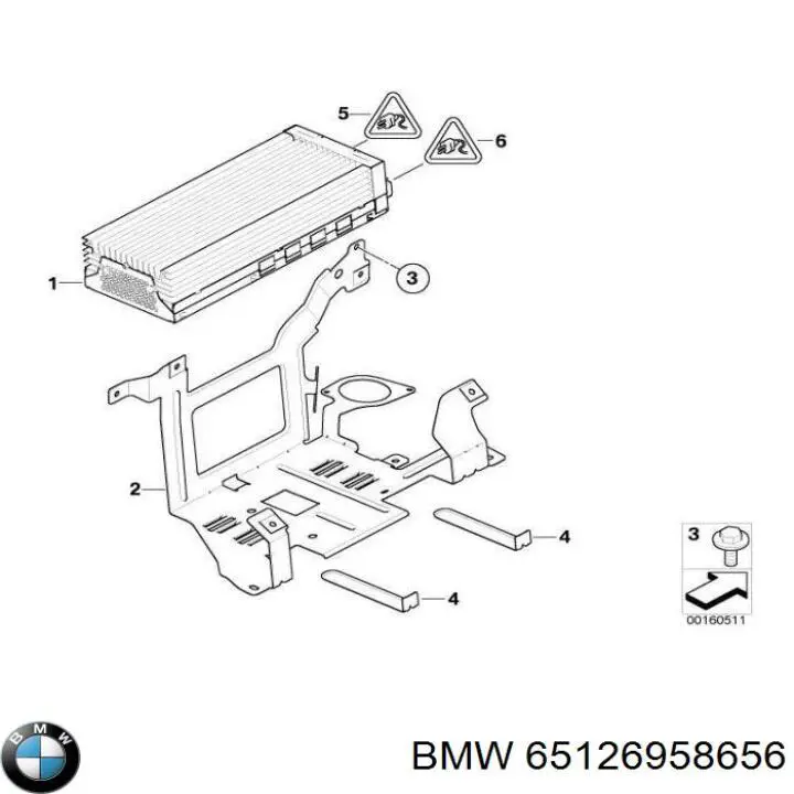 Купити 65129126791 BMW 