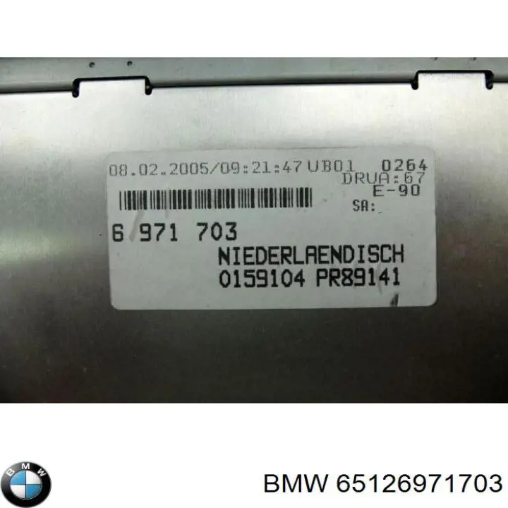 Магнітола (радіо AM/FM) BMW 65126975013 ціна, від 45.71 USD