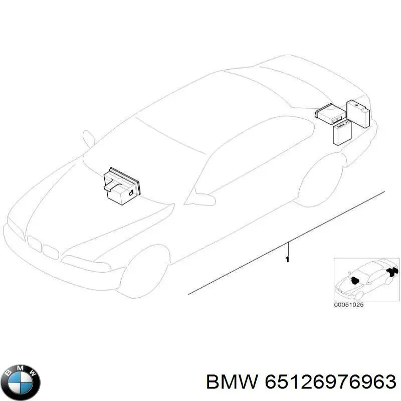  BMW 65126976963 ціна, від 315.24 USD