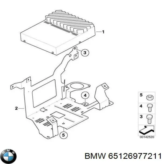 Купити 65126977211 BMW 