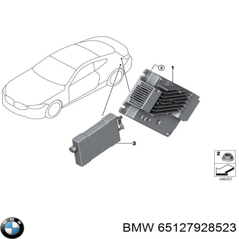  65127928597 BMW