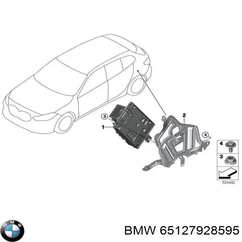 65127928595 BMW 
