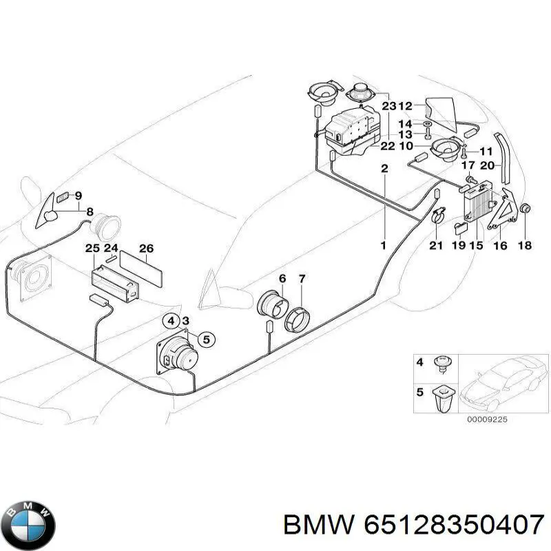 Купити 65128350407 BMW 