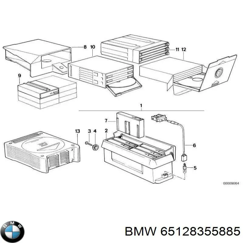  65128355885 BMW