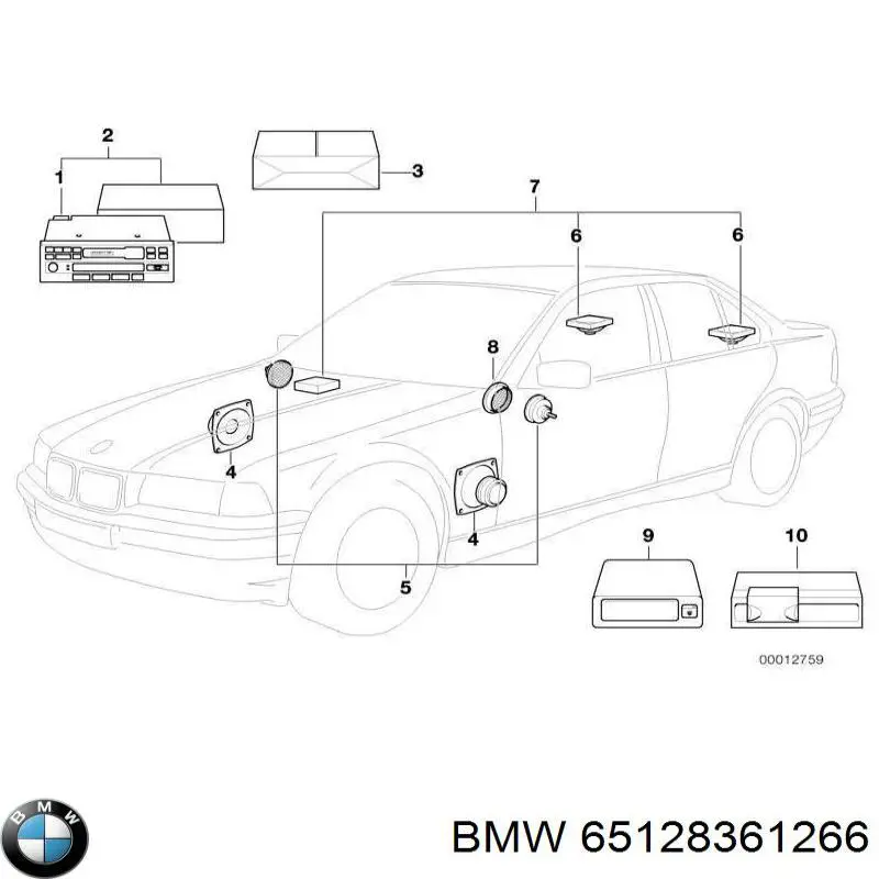  BMW 65128361266 ціна, від 659.29 USD