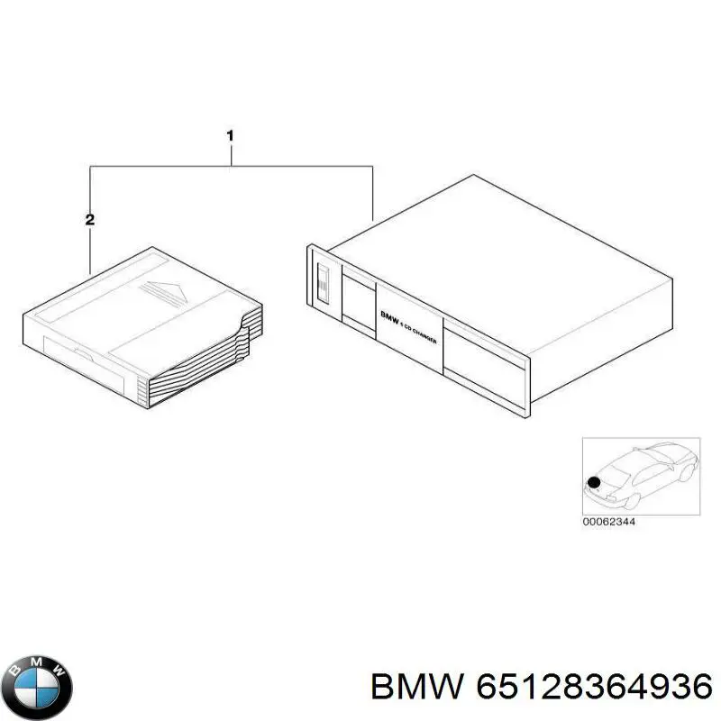  BMW 65126908950 ціна, від 63.35 USD