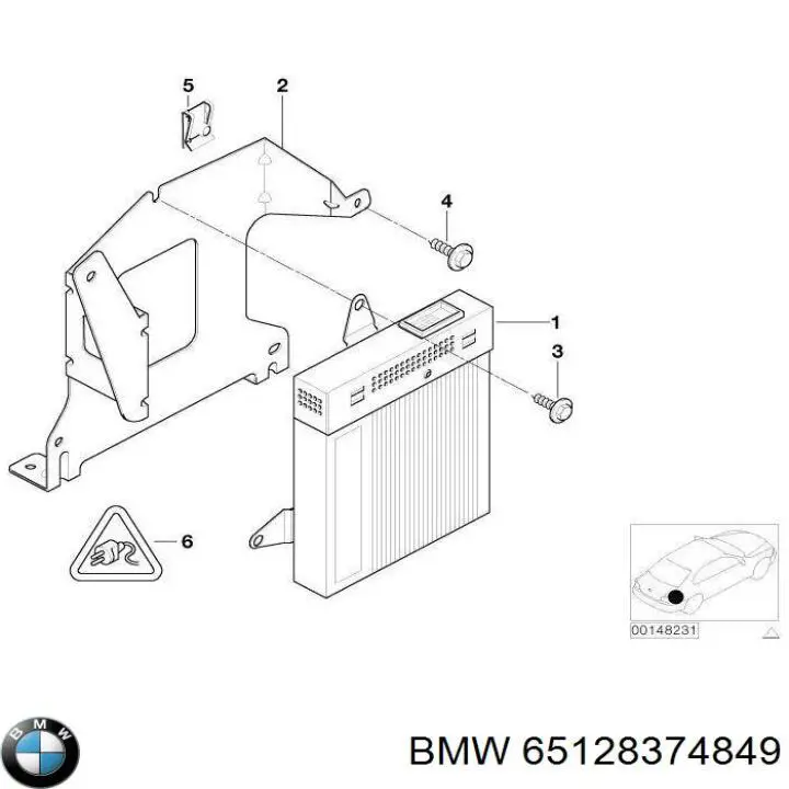 BMW 65126946985 ціна, від 879.51 USD
