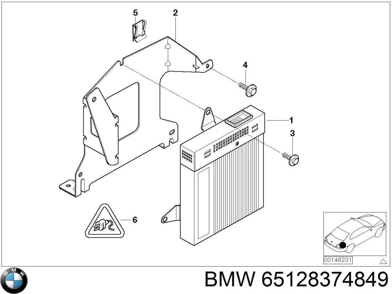 65128374849 BMW 