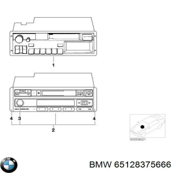 65126909885 BMW 