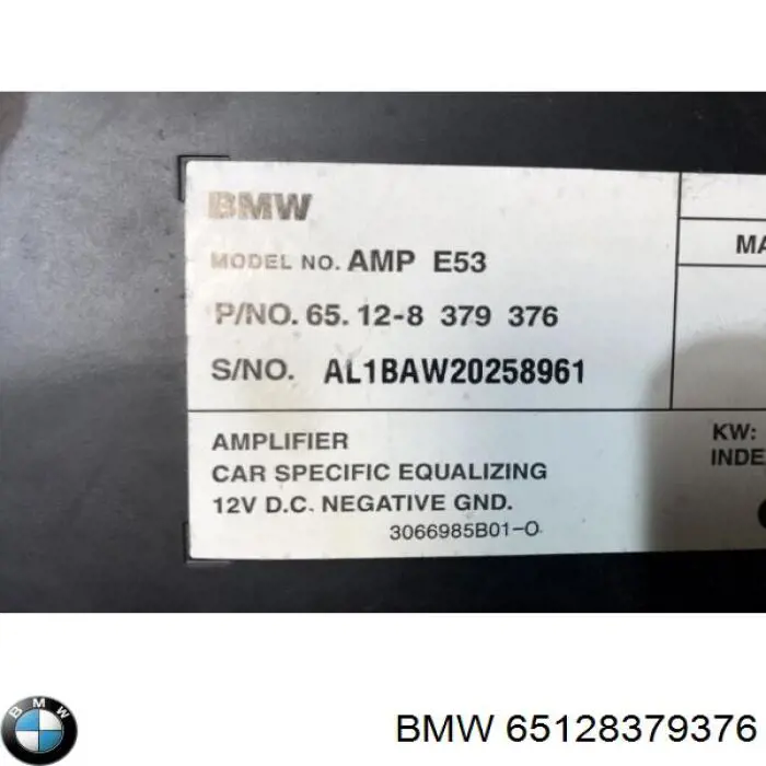  65128379376 BMW