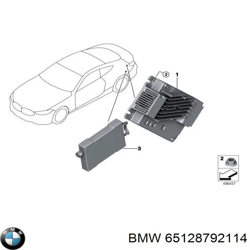 65128792114 BMW 