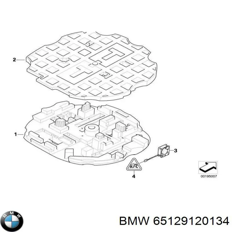Купити 65129120134 BMW 