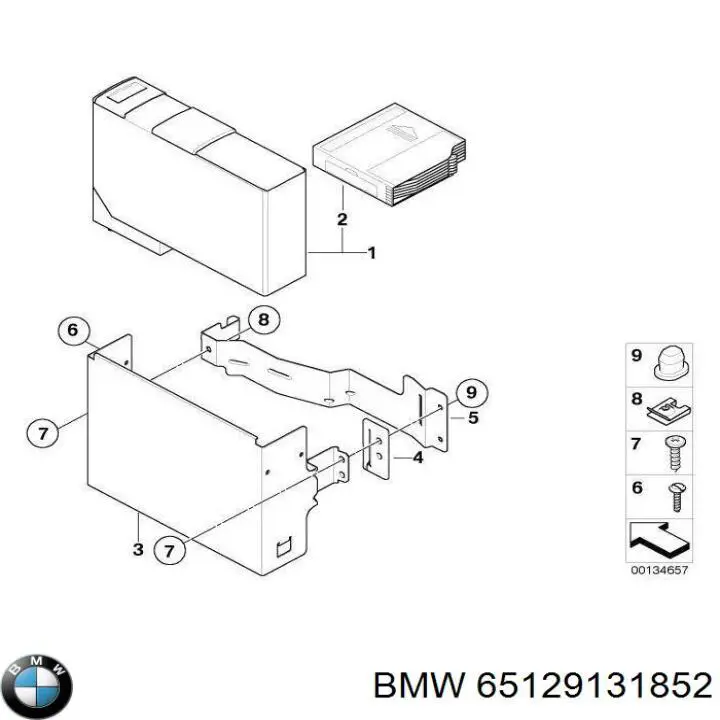  BMW 65126983334