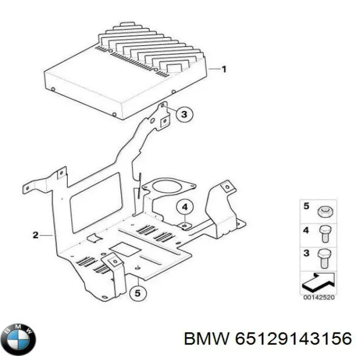  BMW 65129143156 ціна, від 122.85 USD