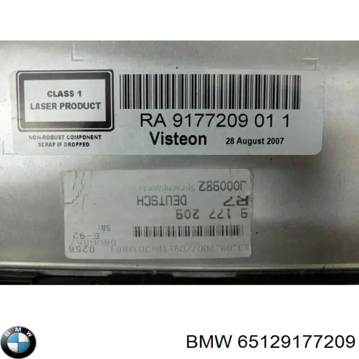Купити 65129141682 BMW Магнітола
