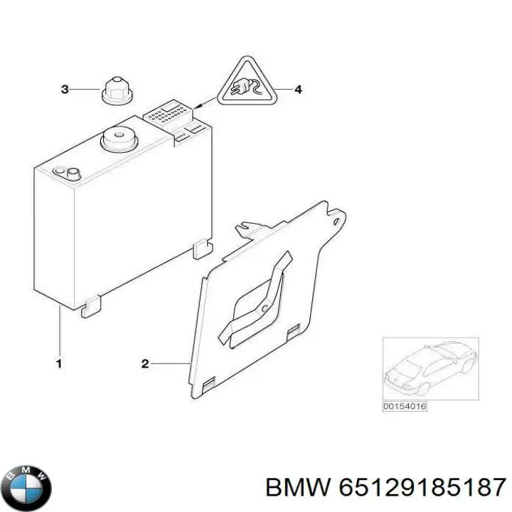  BMW 65129185187 ціна, від 1003.72 USD